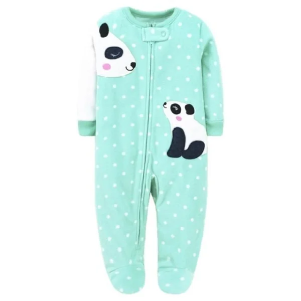 CARTER'S priliehavé pyžamko s capkami "Panda" - 86/92