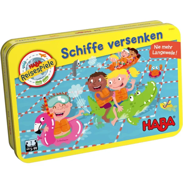 HABA magnetická cestovná "Lodná bitka"